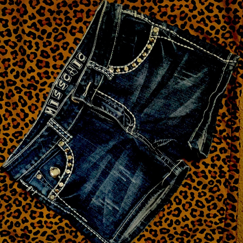 Miss Chic, size medium, denim jeans